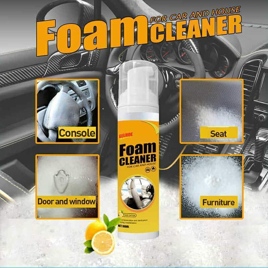 Espuma limpiadora para el hogar Spray limpiador multiusos para interiores de coches o electrodomésticos