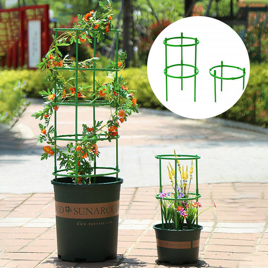 Estacas de soporte desmontables para plantas, flores y frutas