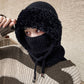 Pasamontañas de invierno 3 en 1 para mujer