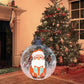 Bola Decorada de PVC Inflable para Navidad al Aire Libre