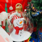 Bola Decorada de PVC Inflable para Navidad al Aire Libre