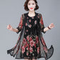 Vestido estampado floral para mujer