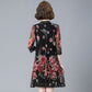 Vestido estampado floral para mujer