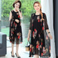 Vestido estampado floral para mujer