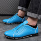 Zapatos de piel estilo deportivo para hombre