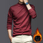 🔥Nuevo superventas🔥Camisa de capa base elástica de algodón mercerizado para hombre, cálida y cómoda【50% de descuento】