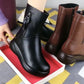 Botas de piel antideslizantes