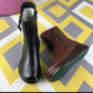 Botas de piel antideslizantes